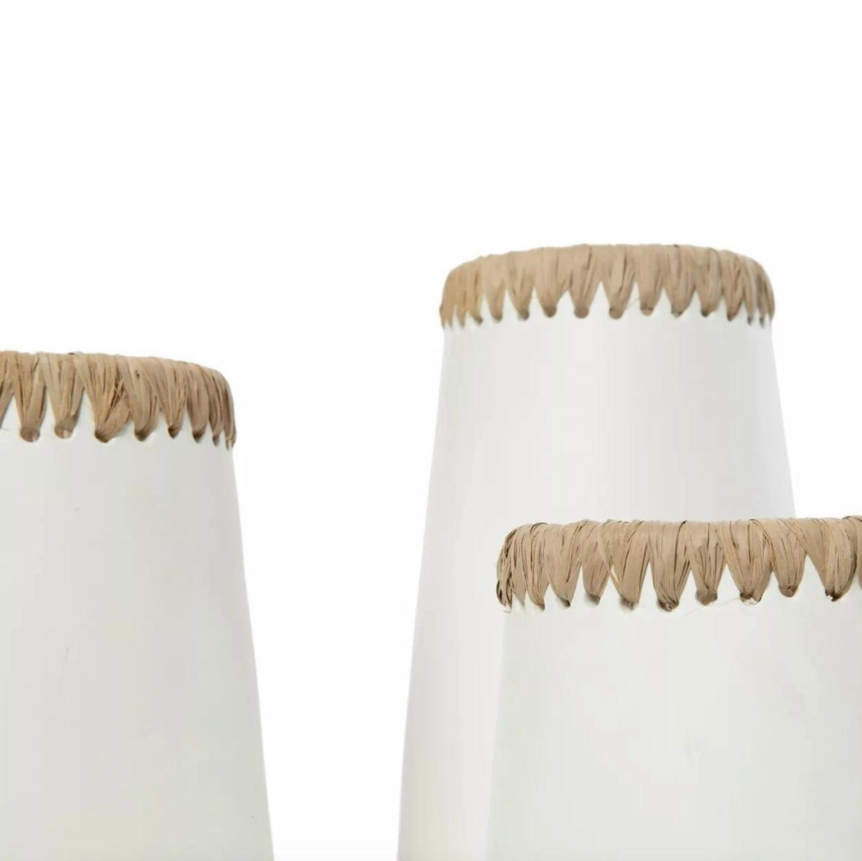 Le Vase Sneaky - Blanc Naturel - S