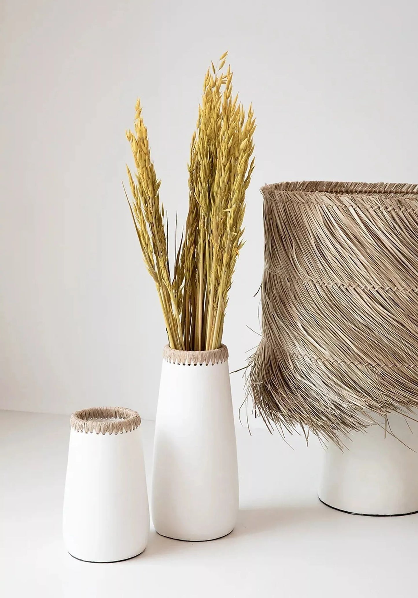 Le Vase Sneaky - Blanc Naturel - S